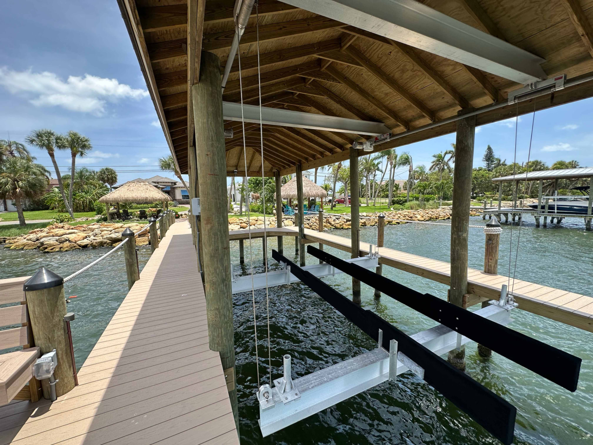 Covered Lift & Walkway